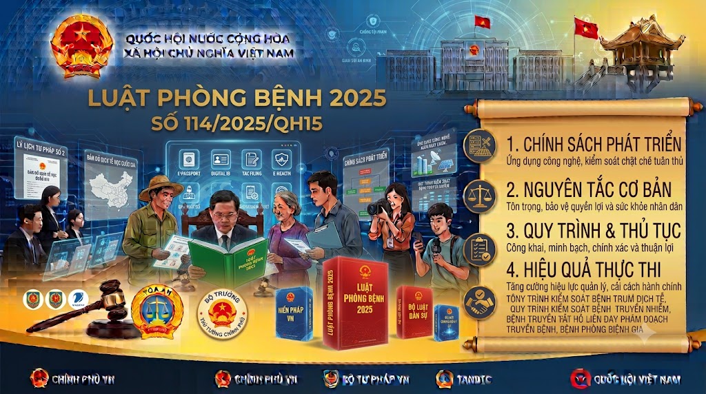 Luật Phòng bệnh 2025, số 114/2025/QH15